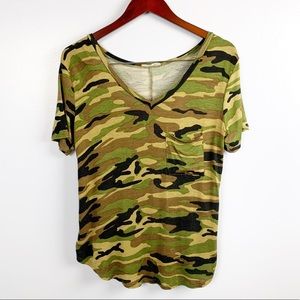 Camo tee shirt